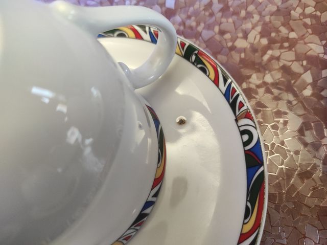 Set tazze con piattino 