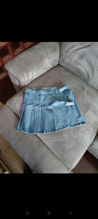 Falda vaquera