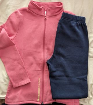 Chándal pantalón+chaqueta niña 