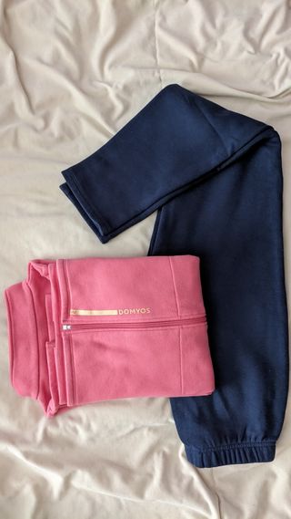 Chándal pantalón+chaqueta niña 