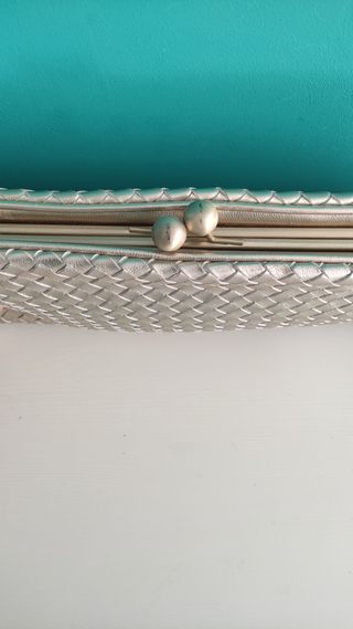 Bolso de mano dorado Farrutx