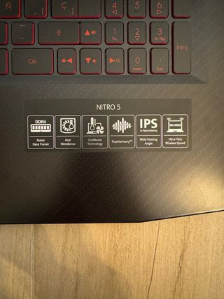 Laptop Envidia Geforce GTX Nitro 5 i7 di ottava generazione