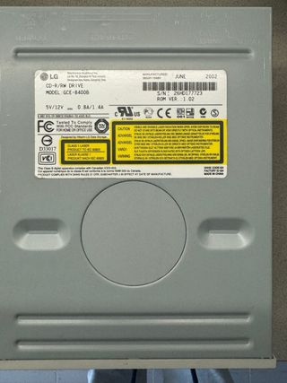 Grabadora interna LG