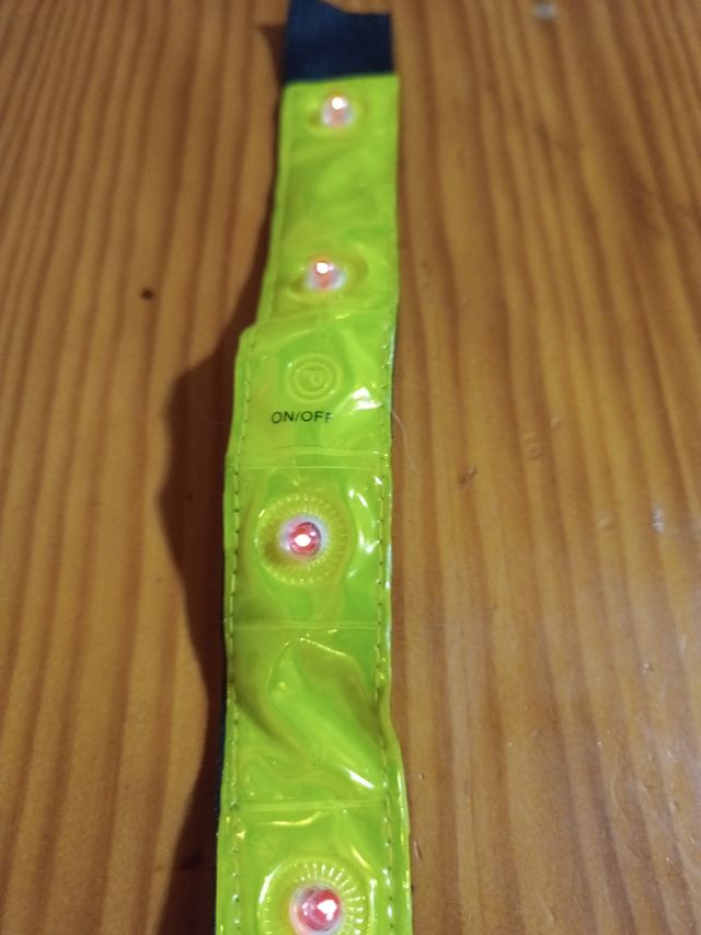 Reflectante running nocturno