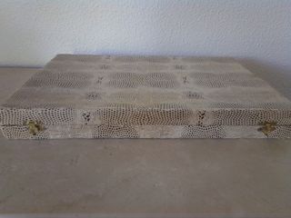 Caja antigua de cubiertos 