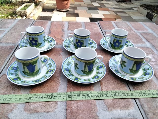 Set cafe nuovo porcellana