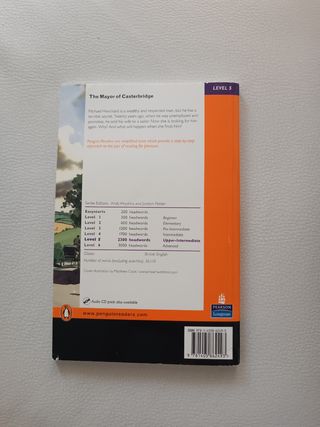 Libro inglés The Mayor of Casterbridge