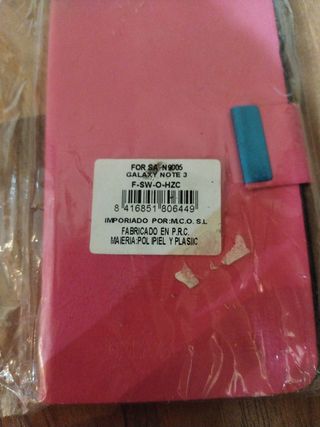 Funda Galaxy Note 3 rosa fucsia