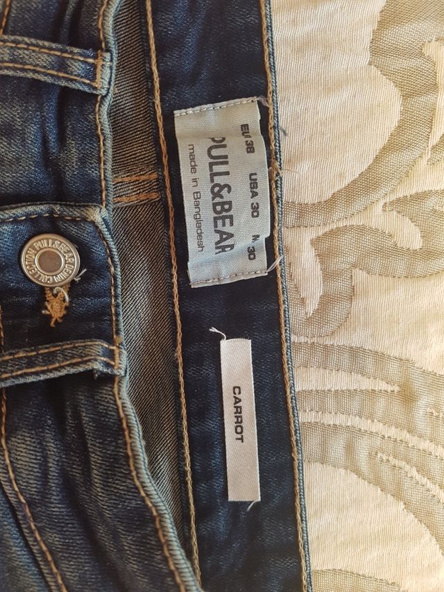 Pantalones vaqueros hombre Carrot