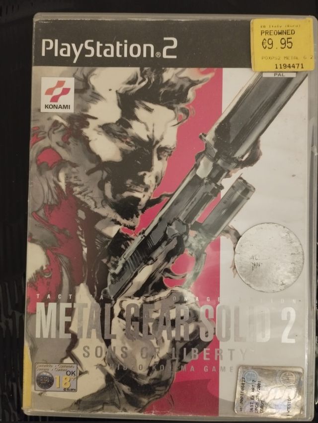 metal gear solid 2 sons of liberty