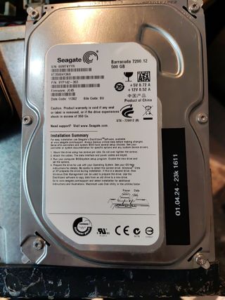🔥Disco duro Seagate 500gb
