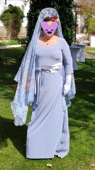Vestido de ceremonia madrina Talla 50