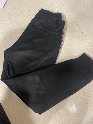Pantalon chandal negro 