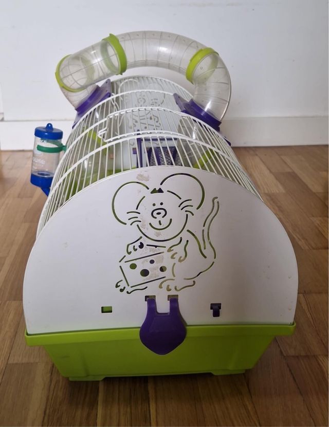 Jaula hamster transportín