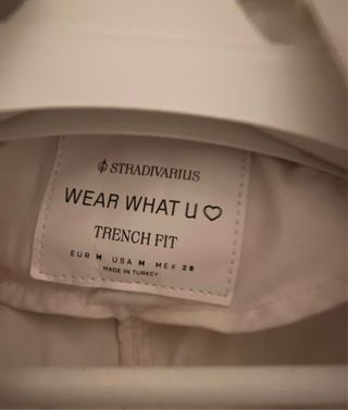 Trench/ gabardina largo- Nuevo • Stradivarius