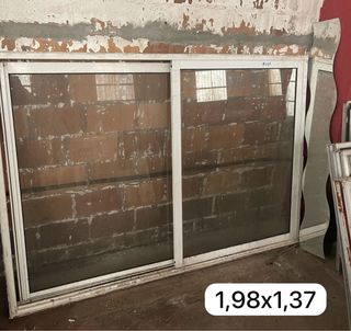 ventanas aluminio gris 