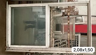 ventanas aluminio gris 