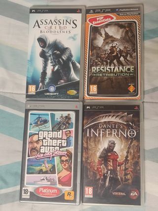 Juegos psp
