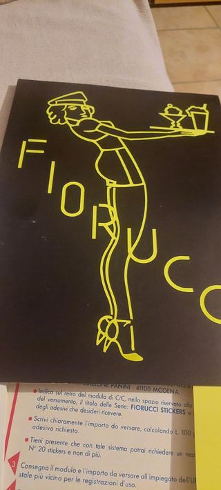 Album Fiorucci del 1984 - Figurine Panin