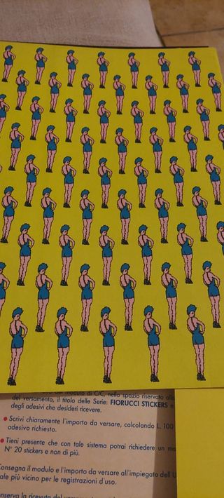 Album Fiorucci del 1984 - Figurine Panin