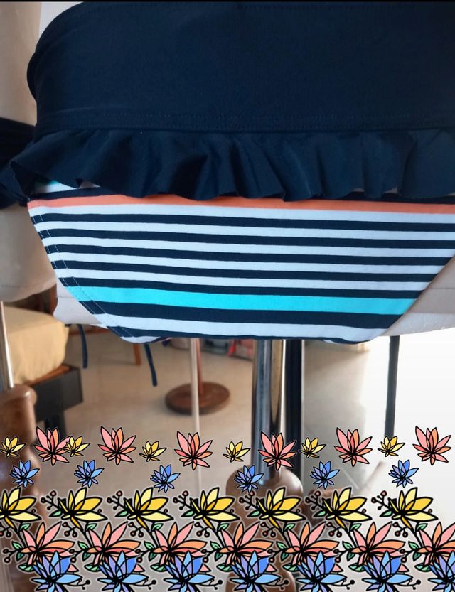 Costume bikini tribort