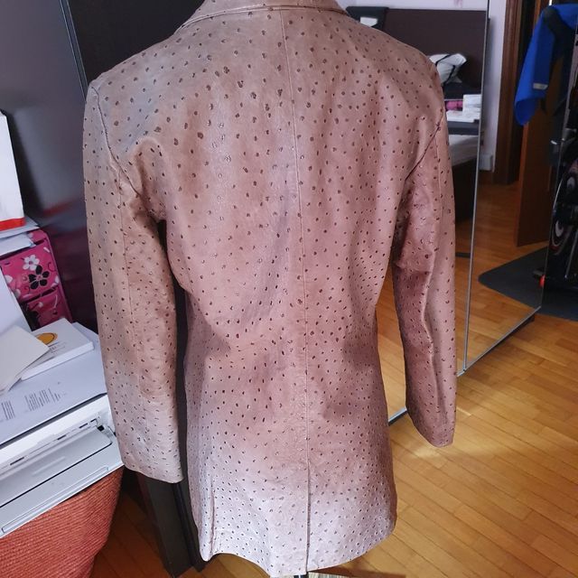 Giacca in pelle di agnello