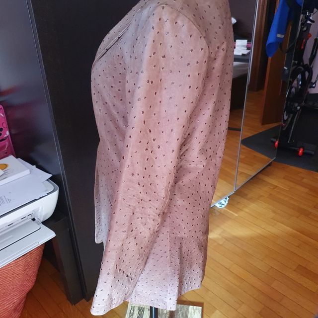 Giacca in pelle di agnello