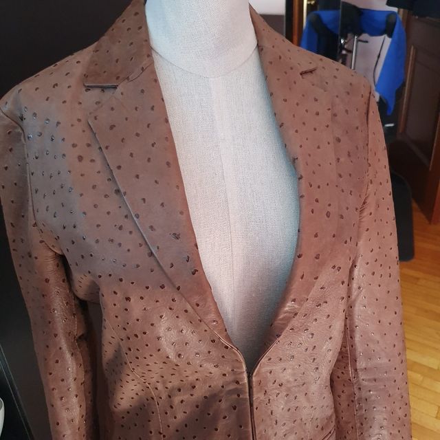 Giacca in pelle di agnello