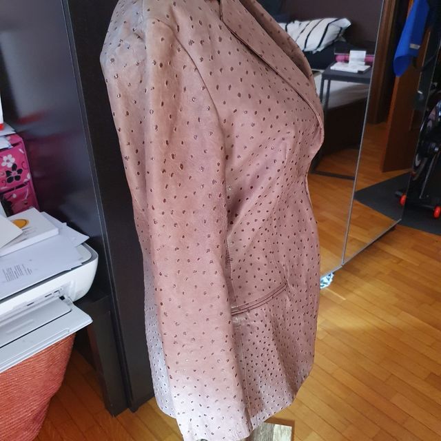 Giacca in pelle di agnello