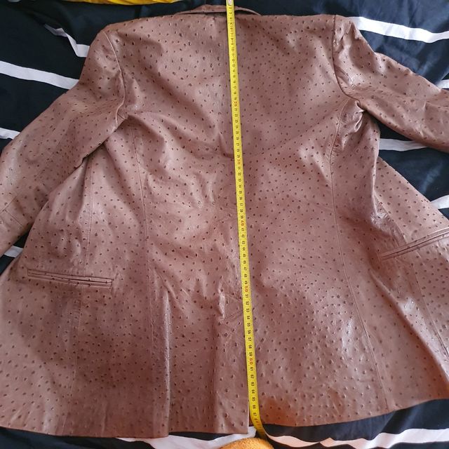 Giacca in pelle di agnello