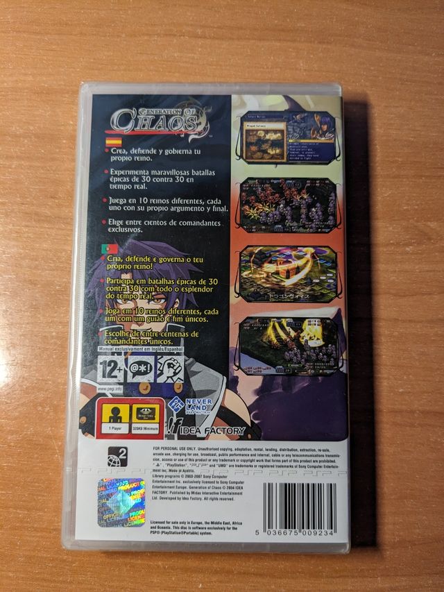 Generation of Chaos psp