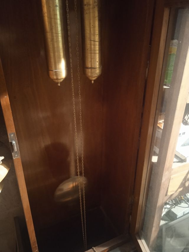 ANTIGUO Y GRAN RELOJ DE PIE