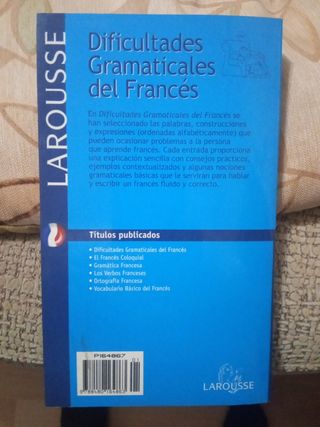 dificultades gramaticales del francés 