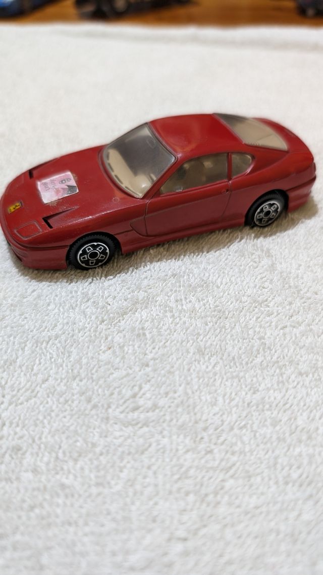 Modellino Auto Burago Ferrari 456 GT,Rossa, usato 
