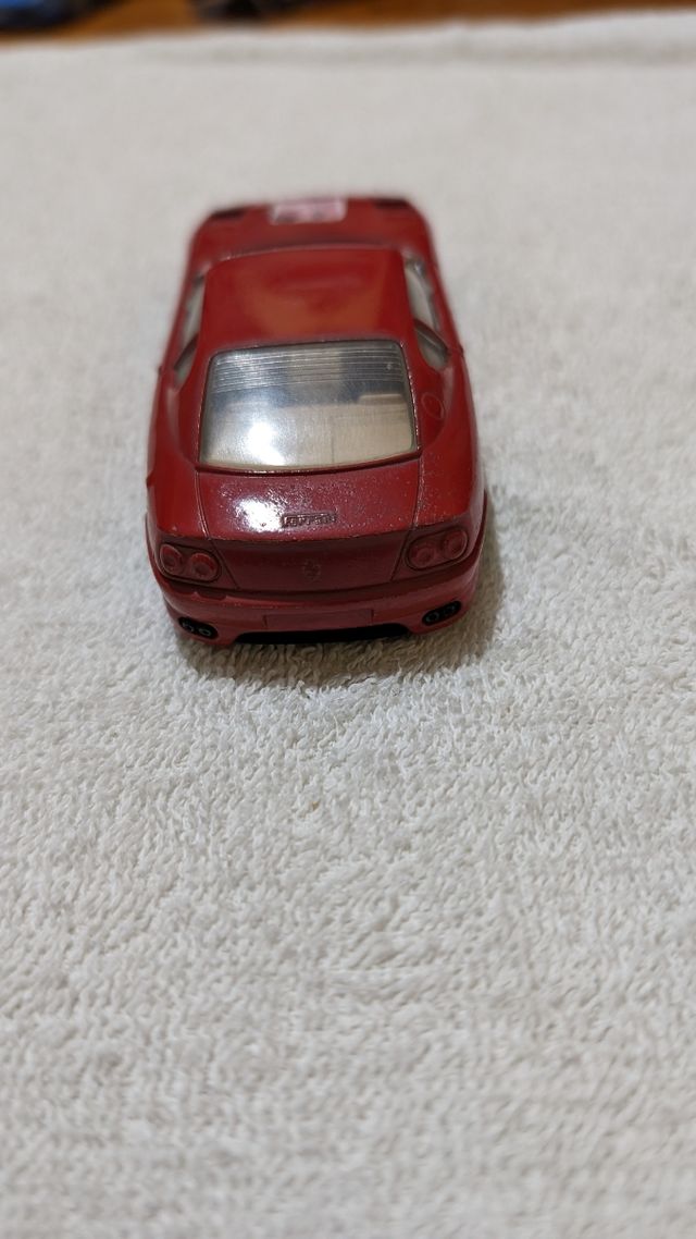 Modellino Auto Burago Ferrari 456 GT,Rossa, usato 