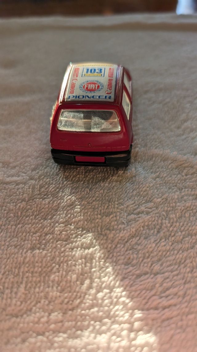 Modellino Auto Fiat Cinquecento, Burago, Rossa