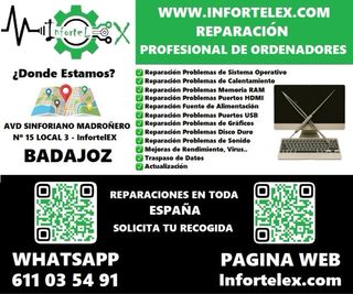 Reparación Profesional - ORDENADORES y PORTATILES