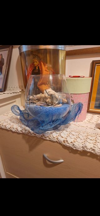 Centrotavola decorazione composizione marina 