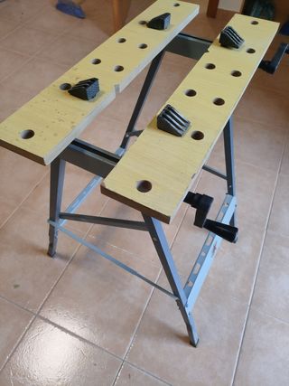 Mesa bricolaje sujeción