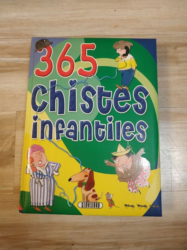 Libro acolchado 365 chistes infantiles