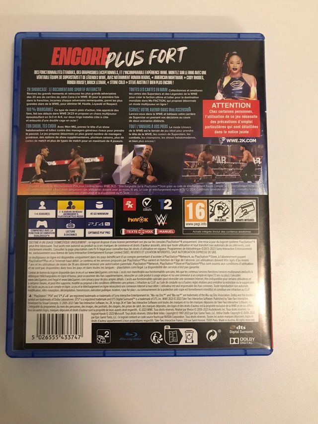 wwe 2k23 ps4