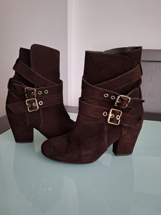 Botines Gloria Ortiz T-37 !! Piel !!