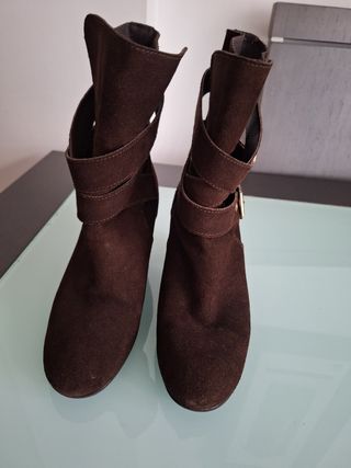 Botines Gloria Ortiz T-37 !! Piel !!