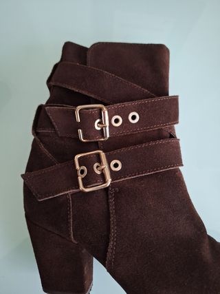 Botines Gloria Ortiz T-37 !! Piel !!