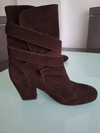 Botines Gloria Ortiz T-37 !! Piel !!