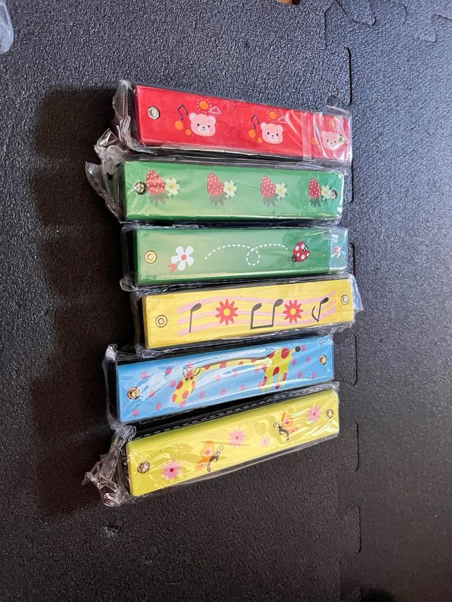 Armónicas de madera Montessori
