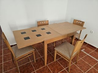 Mesa comedor extensible