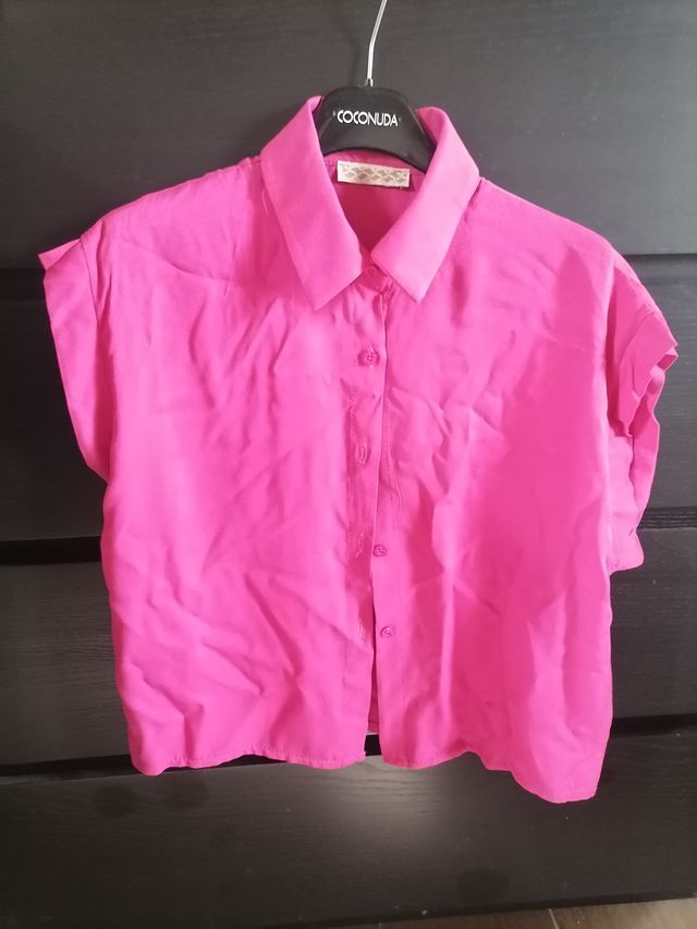Camicia crop nuova