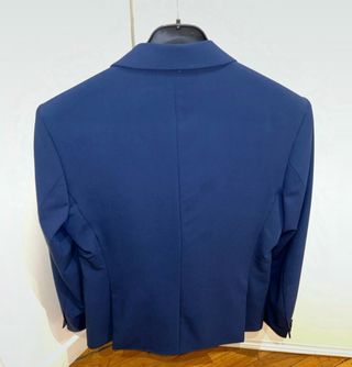 Traje slim Zara azul 38 y 48