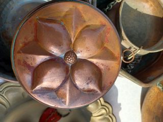Set 4 Formine in rame vintage